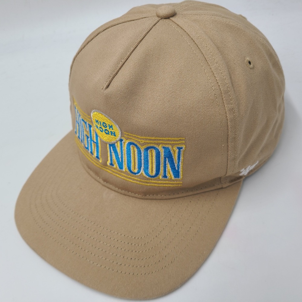High Noon Hat Snapback 47 Brand Hitch Beige Blue Yellow Hard Seltzer Casual Men